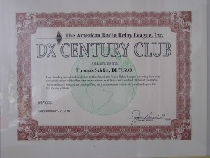 DXCC Award DL7UZO